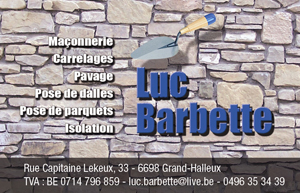LUC BARBETTE cartes 2